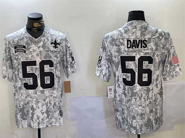 Men's New Orleans Saints #56 Demario Davis 2024 F.U.S.E Arctic Camo Salute To Service Limited Stitched Football Jersey Dzhi,We sell and wholesale Men's New Orleans Saints #56 Demario Davis 2024 F.U.S.E Arctic Camo Salute To Service Limited Stitched Football Jersey Dzhi on line form chian!